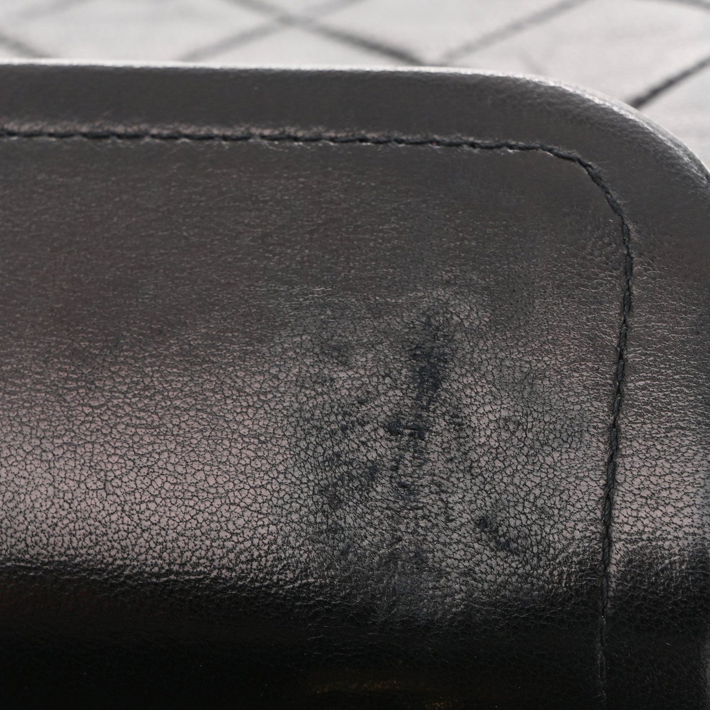 Lambskin Quilted Small Double Flap Black