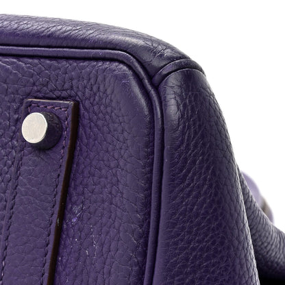 Taurillon Clemence Birkin 35 Iris
