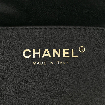 Caviar Quilted Mini Chanel 25 Handbag Black