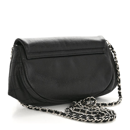 Caviar Half Moon Wallet On Chain WOC Black