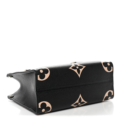 Empreinte Monogram Giant Onthego PM Black Beige