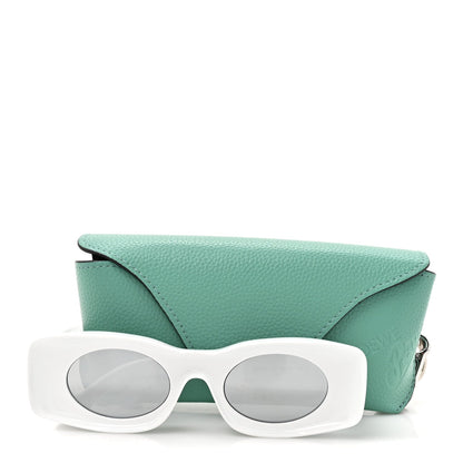 Acetate Sunglasses LW40033I White