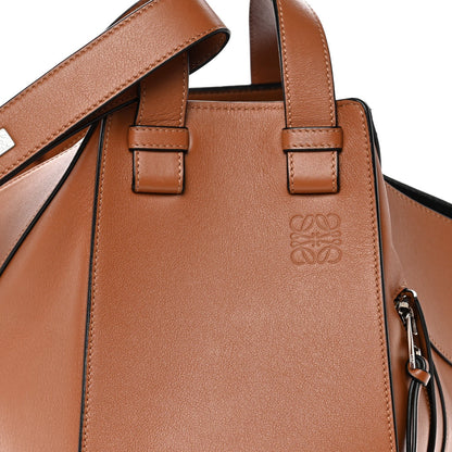 Calfskin Medium Hammock Shoulder Bag Tan