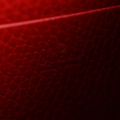 Calfskin Mini Dionysus Chain Wallet Hibiscus Red