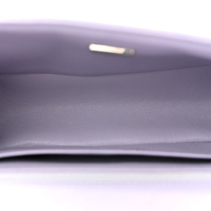 Aged Calfskin Chevron Quilted 2.55 Reissue Mini Flap Light Purple