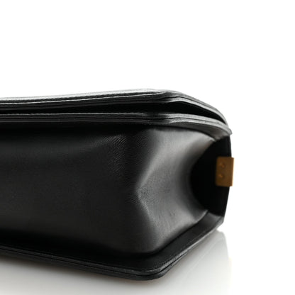 Lambskin Quilted New Medium Boy Flap Black