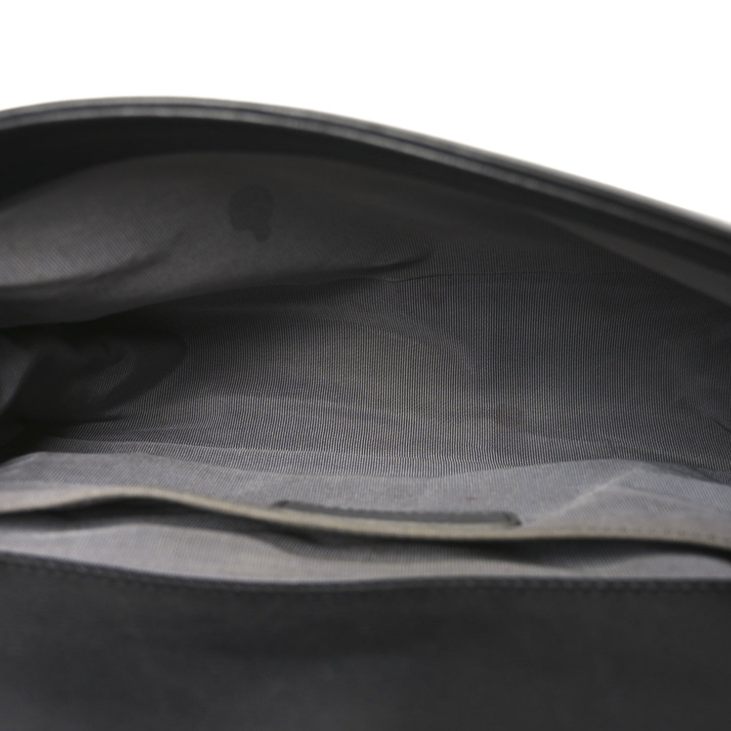 Lambskin Quilted Medium Boy Flap Dark Grey