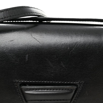 Calfskin Small Barcelona Shoulder Bag Black