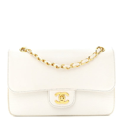 Lizard Small Double Flap White