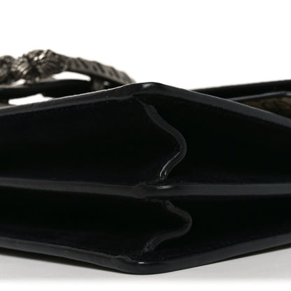 GG Supreme Monogram Small Dionysus Shoulder Bag Black