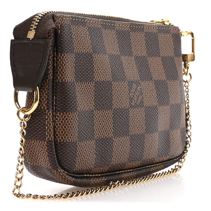 Damier Ebene Mini Pochette Accessories