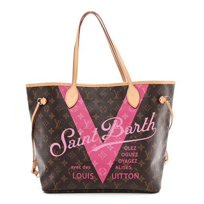 Monogram V Neverfull MM Grenade