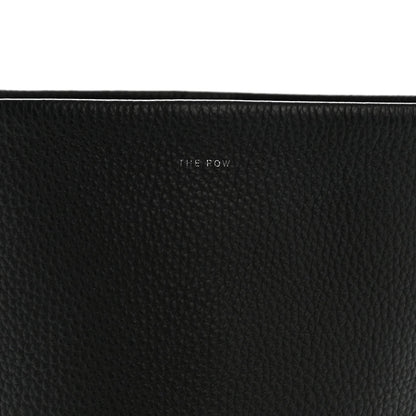 Grained Calfskin Medium N/S Park Tote Black