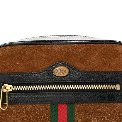 Suede Small Ophidia Belt Bag 85 34 Brown