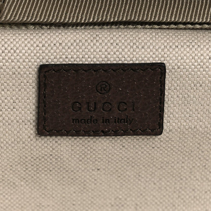 GG Supreme Monogram Web Medium Savoy Trolley Beige Ebony