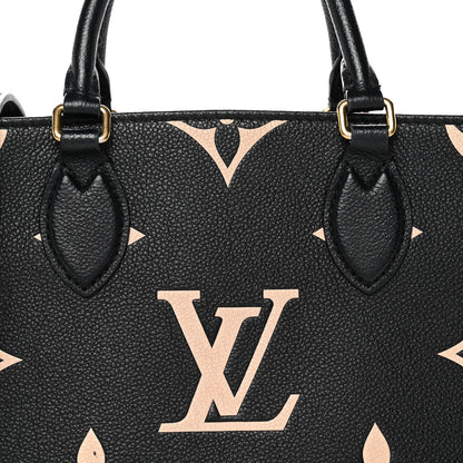 Empreinte Monogram Giant Onthego PM Black Beige