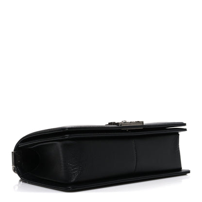 Caviar Quilted Medium Boy Flap Black