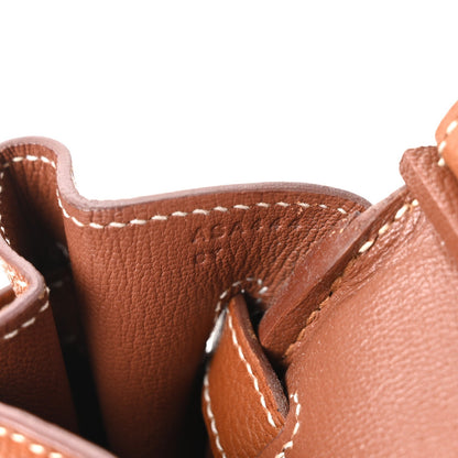 Natural Barenia Faubourg Birkin 30 Fauve