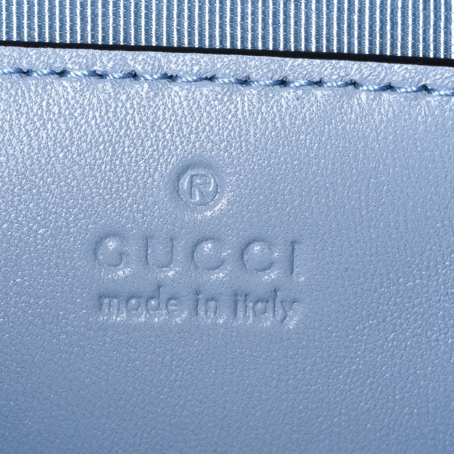 Lambskin Matelasse Small GG Marmont Shoulder Bag Light Blue