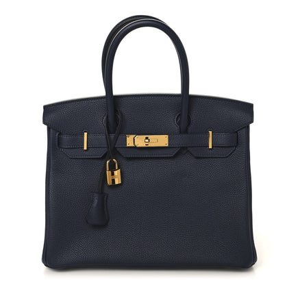 Togo Birkin 30 Bleu Nuit
