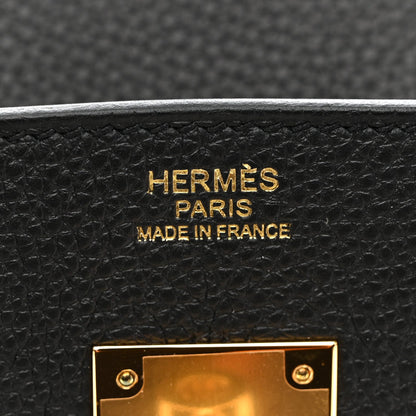 Togo Birkin 30 Black
