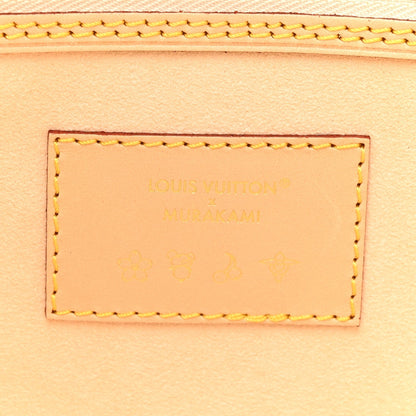 LV x TM Monogram Multicolor Neverfull MM White