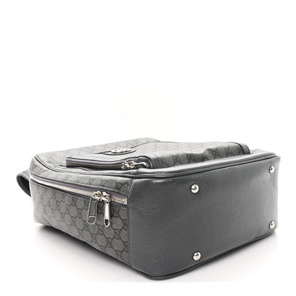 GG Supreme Monogram Ophidia Backpack  Grey
