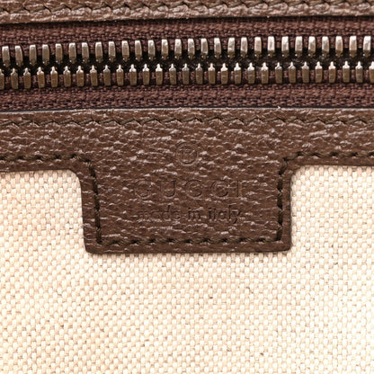 Soft GG Supreme Monogram Medium Ophidia Belt Bag Dark Brown