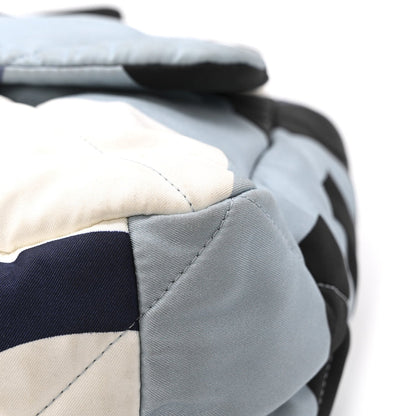 Silk Maxi Scarf Chanel 19 Flap Black Blue White
