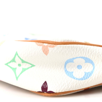 Monogram Multicolor Pochette Accessories White