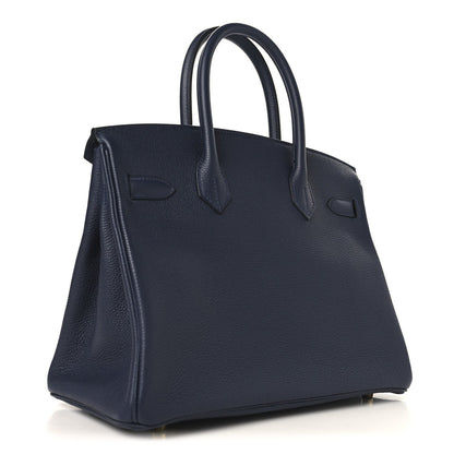 Togo Birkin 30 Bleu Nuit