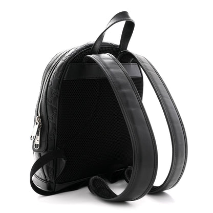 Guccissima Signature Small Day Backpack Black