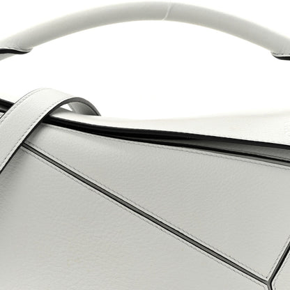 Calfskin Small Puzzle Bag Kaolin