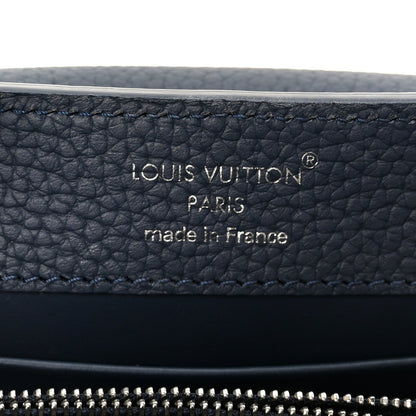 Taurillon Embellished Malletage Crown Mini Capucines Navy