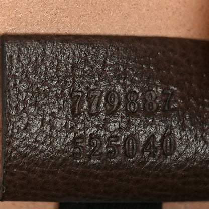 GG Supreme Monogram Web Large Ophidia Vertical Shopping Tote Brown