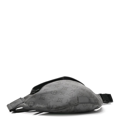 Calfskin Monogram Shadow Discovery Bumbag PM Gray