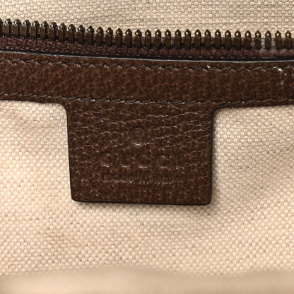 GG Supreme Monogram Medium Ophidia Day Backpack Brown