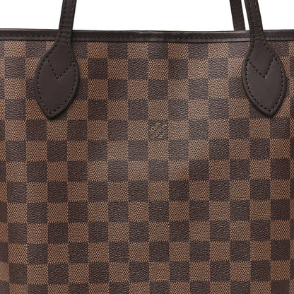 Damier Ebene Neo Neverfull MM Rose Ballerine