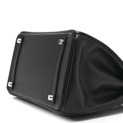 Epsom Birkin 30 Black