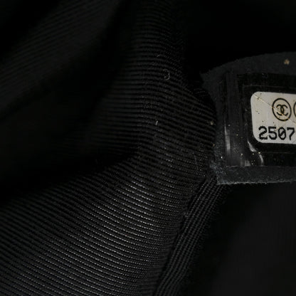 Calfskin Chevron Quilted New Medium Boy Flap Black