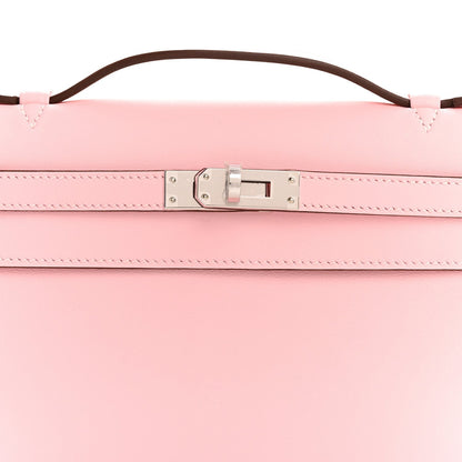 Swift Kelly Pochette Clutch Rose Sakura