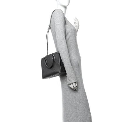 Metallic Empreinte Monogram Giant Onthego PM Gun Metal