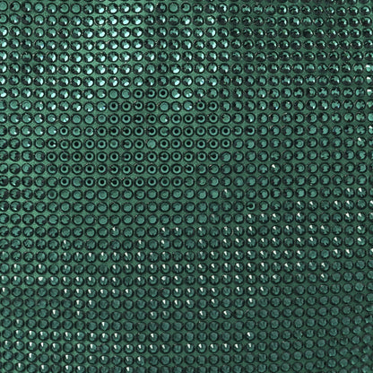 Crystal Embellished Satin Mini Hotfix Jodie Emerald