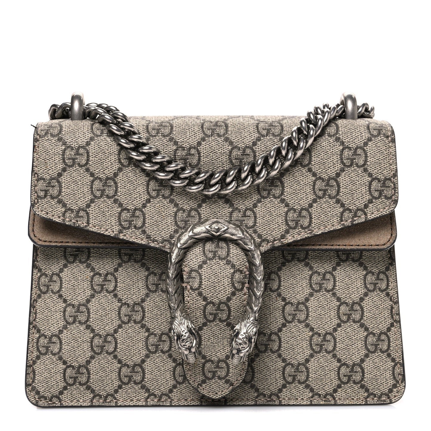 GG Supreme Monogram Mini Dionysus Shoulder Bag Taupe