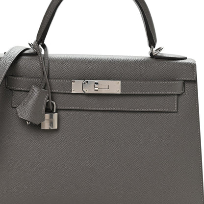 Epsom Kelly Sellier 28 Gris Misty