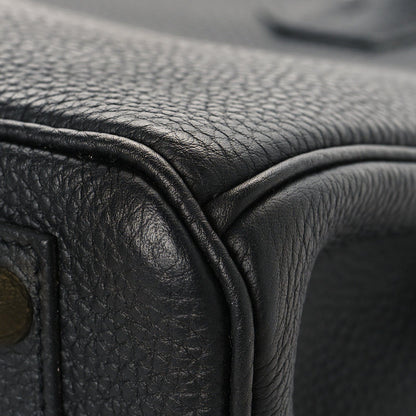 Togo Birkin 30 Black