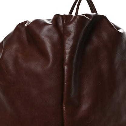 Nappa Puffy Backpack Chocolate