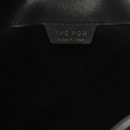 Polished Saddle Calfskin Alexia Bag Black