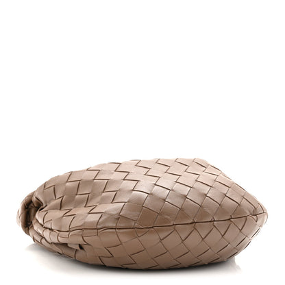 Nappa Intrecciato Mini Jodie Dark Taupe