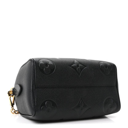 Empreinte Monogram Giant Speedy Bandouliere 20 Black